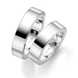 Förlovningsring i äkta silver 6mm