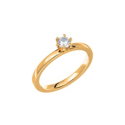 Diamantring i 18K guld Diamantring i 18K guld