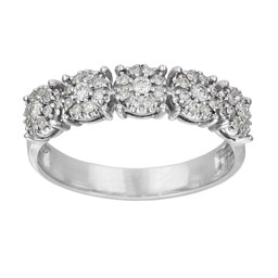 Diamantring i 18K guld Diamantring i 18K guld