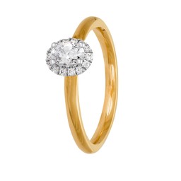 Diamantring Ljubljana 0,38 ct