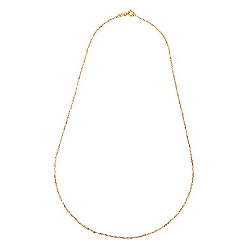 Kedja i 18K guld 38 cm