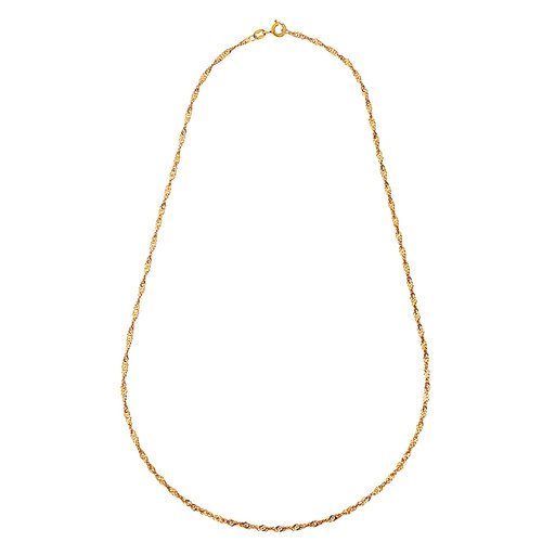 Kedja i 18K guld 50 cm