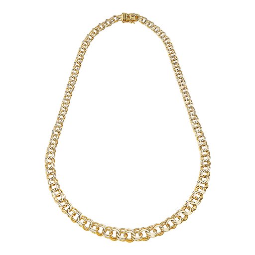 Halsband i 18K guld 45cm