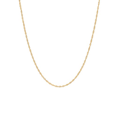 Kedja i 9K guld 38 cm