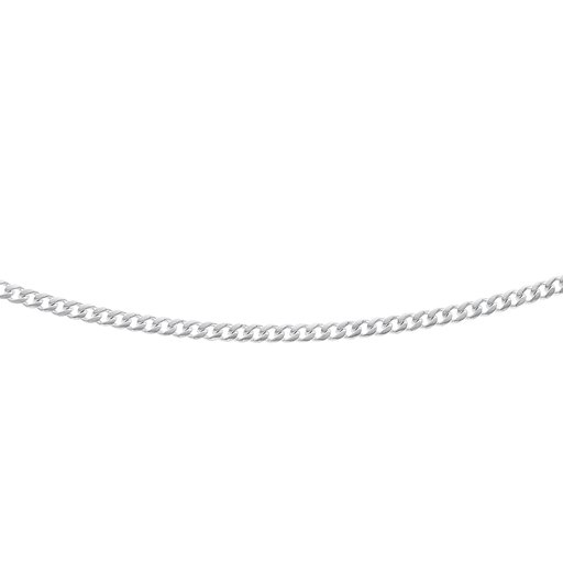 Halslänk i äkta silver 50 cm