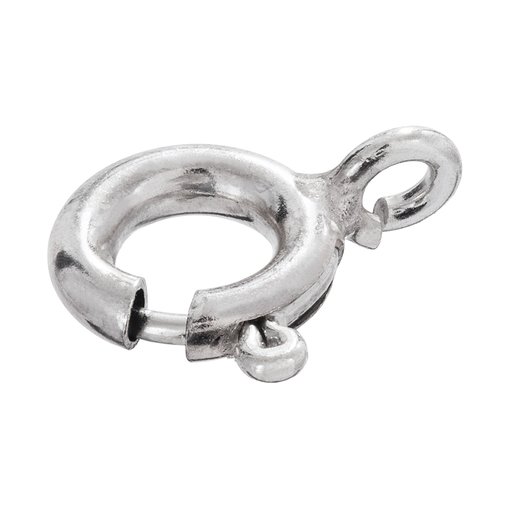 Springring i äkta silver 6mm