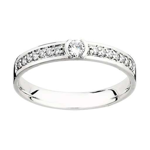 Diamantring Athen 0,21 ct