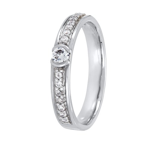 Diamantring Athen 0,21 ct