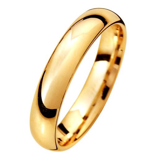 Förlovningsring i 18K guld 4mm