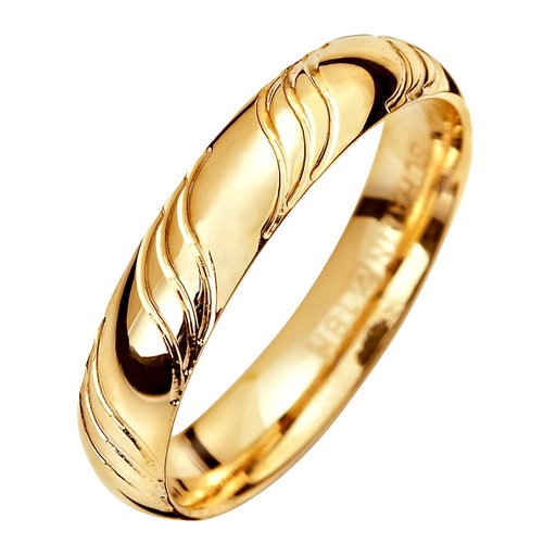Förlovningsring 18K guld 4mm
