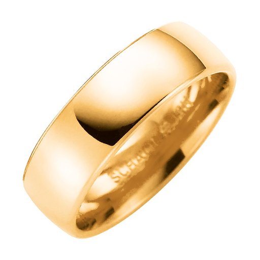 Förlovningsring i 18K guld 7mm