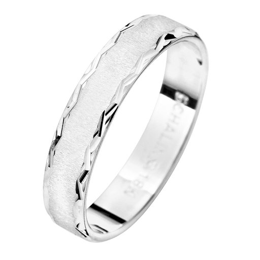 Förlovningsring i äkta silver 4mm