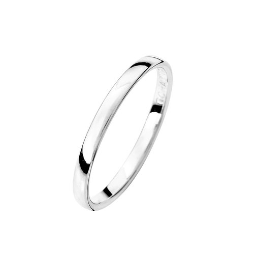 Förlovningsring i äkta silver 2mm