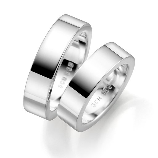 Förlovningsring i äkta silver 6mm