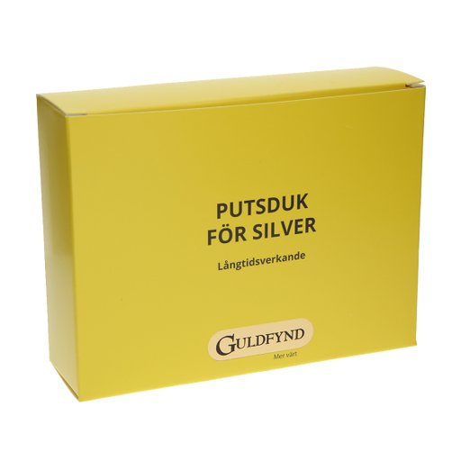 Putsduk för silver