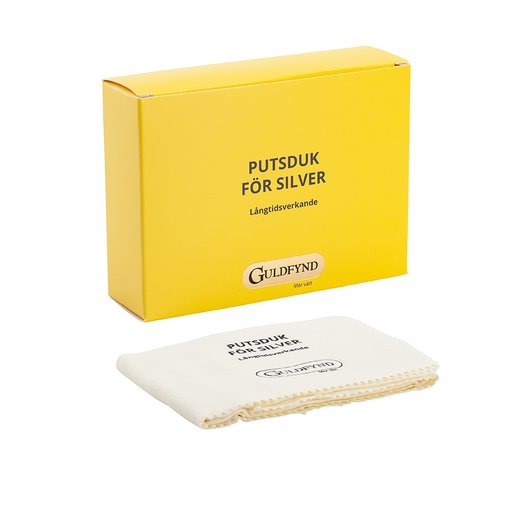 Putsduk för silver