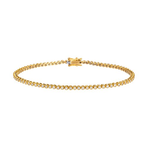 Diamantarmband i 18K guld