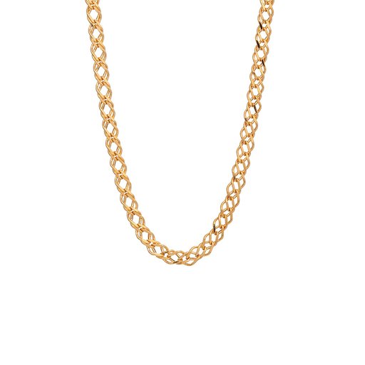 Halsband i 18K guld 42cm