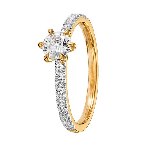 Diamantring Stockholm 0,65 ct