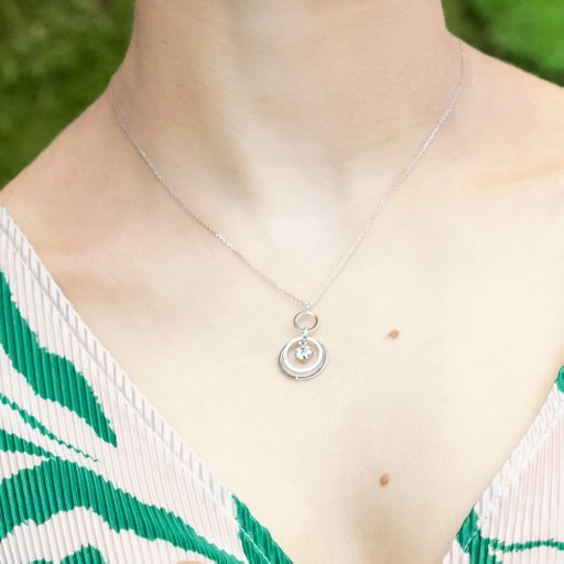 Halsband i äkta silver