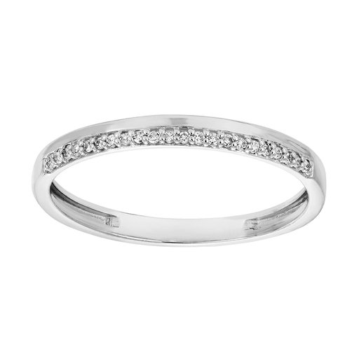 Diamantring i 18K guld