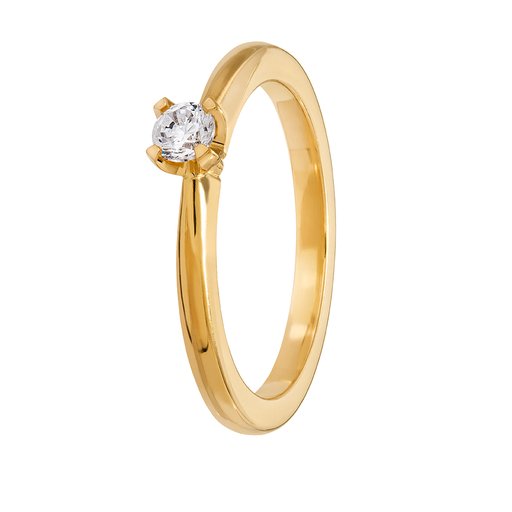 Diamantring Paris 0,15 ct