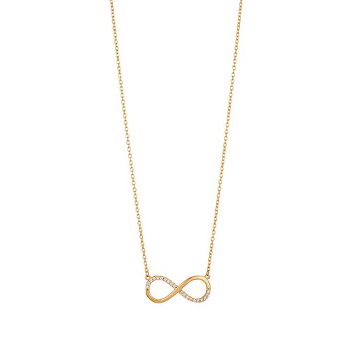Halsband i 18K guld 45cm