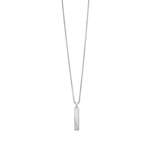 Halsband i äkta silver 55cm