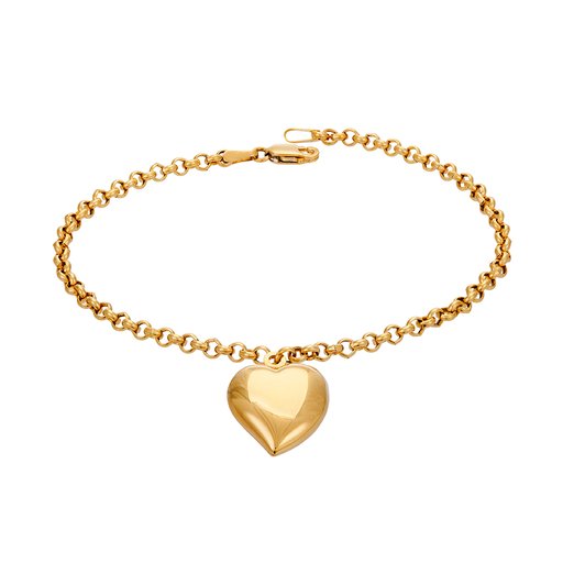 Armband i 18K guld 19cm