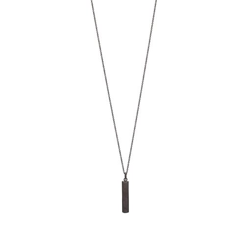 Halsband i äkta silver med hexagon