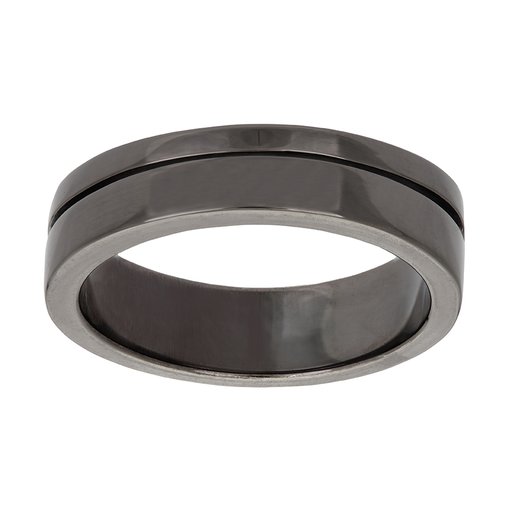 Ring i äkta silver med en tunn rand