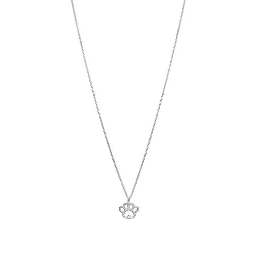 Halsband i äkta silver med hundtass
