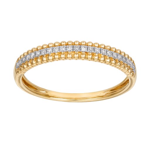 Diamantring i 18K guld - Vintage