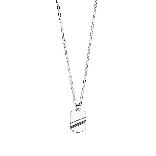 Halsband i äkta silver 55 cm