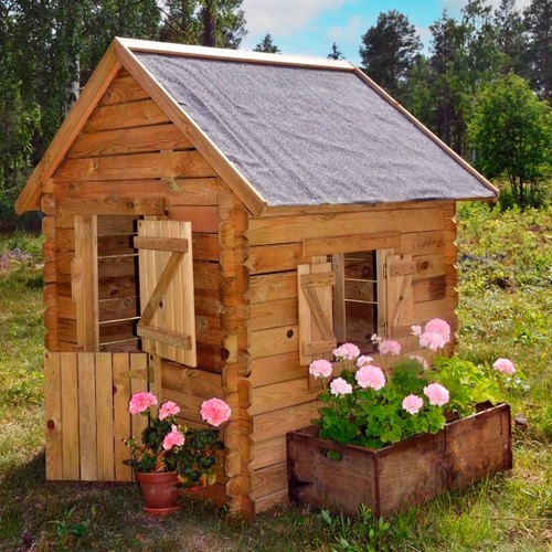 Lekstuga Belle 1,4 Tryckimp 120x120x160 cm FSC (A) Lekstuga Belle 1,4 Tryckimp 120x120x160 cm FSC (A) Grönimpregnerad
