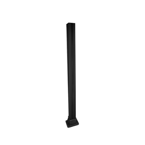 Stolpe Designskärm 90cm Svart
