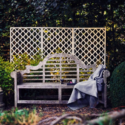 Designskärm Levantine Vit