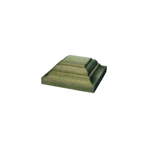 Stolplock tryckimp gran 34x95x95mm Grönimpregnerad