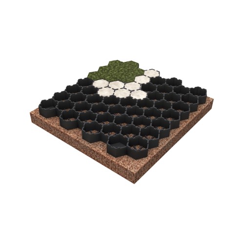 JABO GardenEdge Grid 40 54x52x4cm Mörk Grå