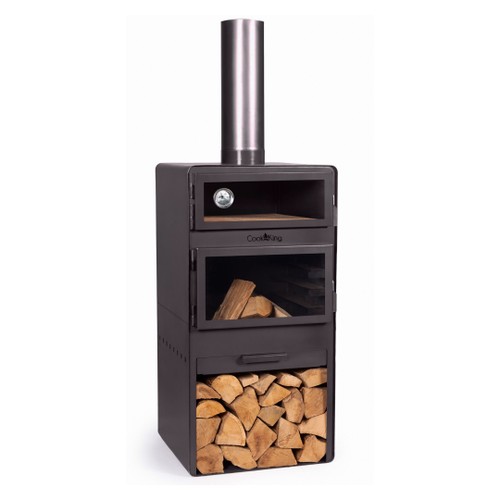 Eldstad CookKingByJABO Vento 50x43x150cm Rostpatina