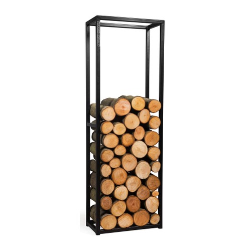 Vedförvaring CookKingByJABO 150x50x20cm Svart Svart