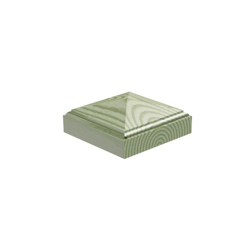 Stolplock Hovden tryckmp furu 130x130x60 mm Grönimpregnerad