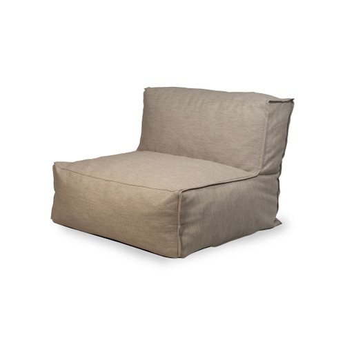 Visby Soffa Rak Olefin 95x95x80cm Visby Soffa Rak Olefin 95x95x80cm Gråbeige