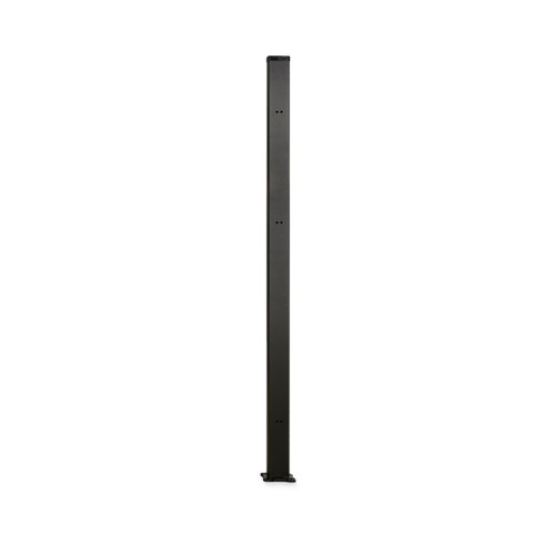 Staket Donsö 1480mm Svart 70x70mm Mellan RAL9005 (Svart) med struktur