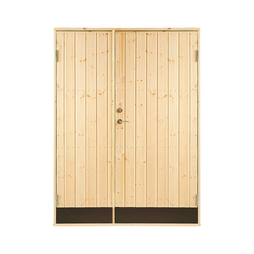 Dubbeldörr 10° rak panel 13x19 inkl 2st dörrspärrar Dubbeldörr 10° rak panel 13x19 inkl 2st dörrspärrar