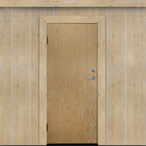 Kallförr. Dörr Ljusdal 8x19 Obeh. Spårfräst Ply. Vä Kallförr. Dörr Ljusdal 8x19 Obeh. Spårfräst Ply. Vä