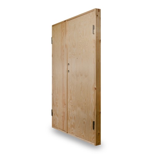 Kallförr. Dubbeldörr Ljusdal 13x19 Obeh. Spårfräst Ply Kallförr. Dubbeldörr Ljusdal 13x19 Obeh. Spårfräst Ply