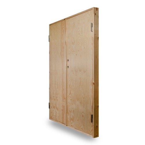 Kallförr. Dubbeldörr Ljusdal 15x19 Obeh. Spårfräst Ply Kallförr. Dubbeldörr Ljusdal 15x19 Obeh. Spårfräst Ply