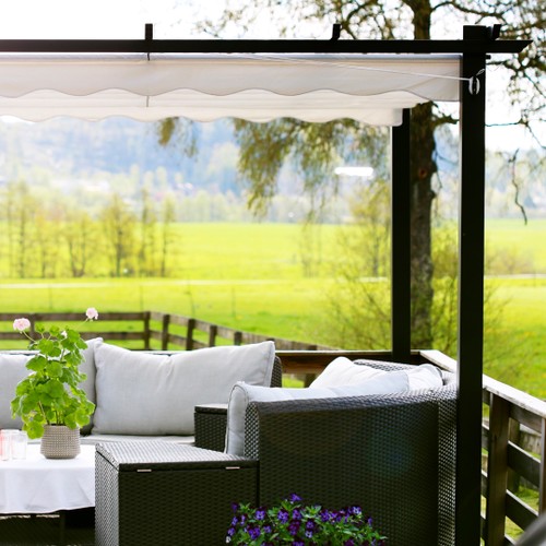Pergola 3x3m Pergola 3x3m Mörk Grå