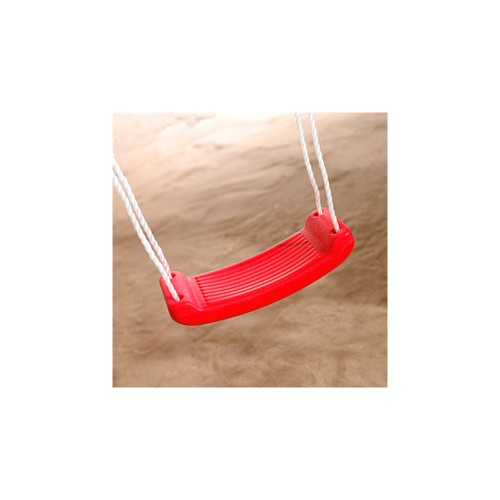 Plastgunga till gungställning röd 42x16,5 cm, Polyeten Röd
